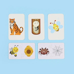 Montessori Educational Kit: Animals, Their Homes, and Offspring - Fun Learning Store