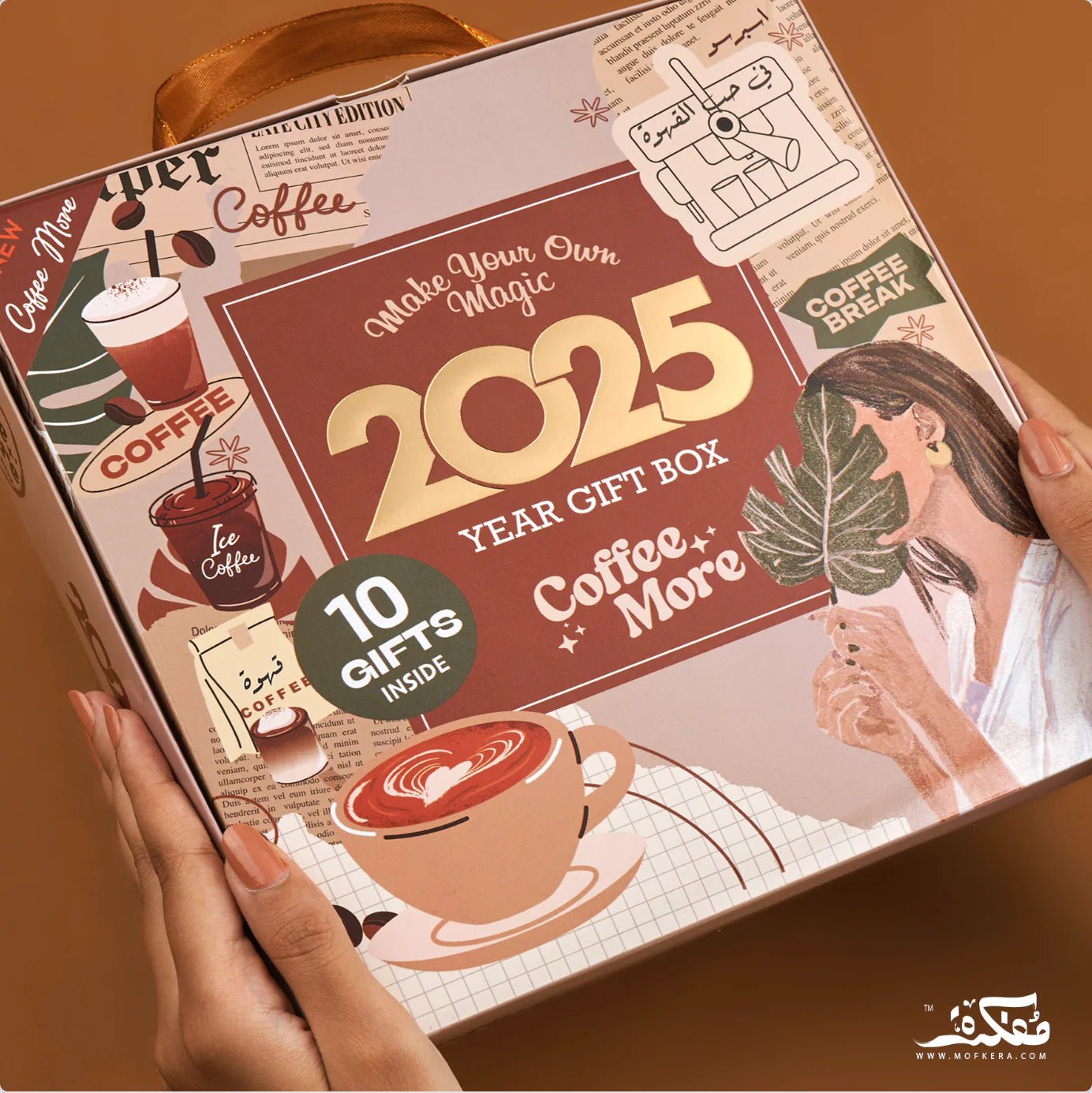 More Coffee Year Gift Box 2025 – Ultimate Planner and Organizer Set for Coffee Lovers - Fun Learning Store