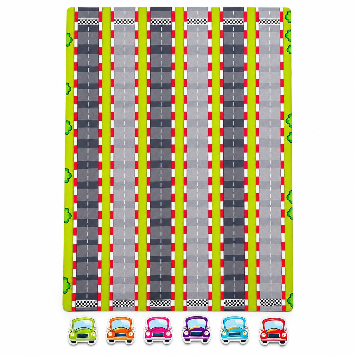 Motivation & Reward Educational Strategy – Car Racing Progress Board – Competitive Student Reward Tracker - Fun Learning Store