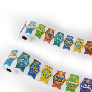 Fun Learning Badges Motivational English Badges for Students - 100 Creative Stickers – Fun ...