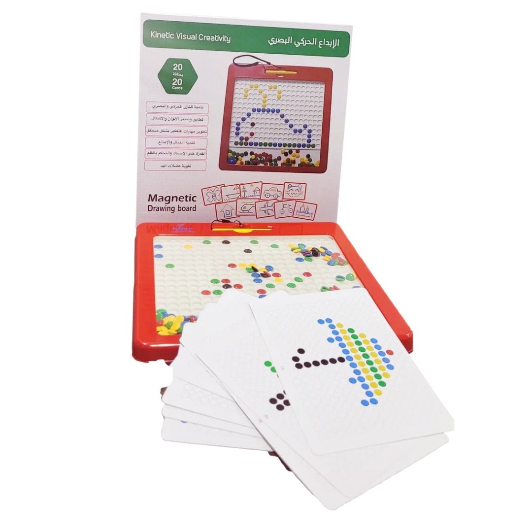 Motor and Visual Creativity Set: 20 Cards to Enhance Coordination and Imagination in Kids - Fun Learning Store