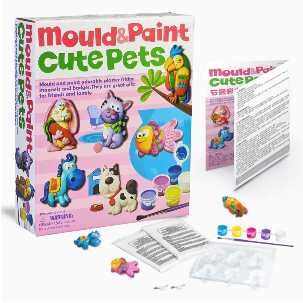 Mould and Paint Cute Pets - Fun Learning Store