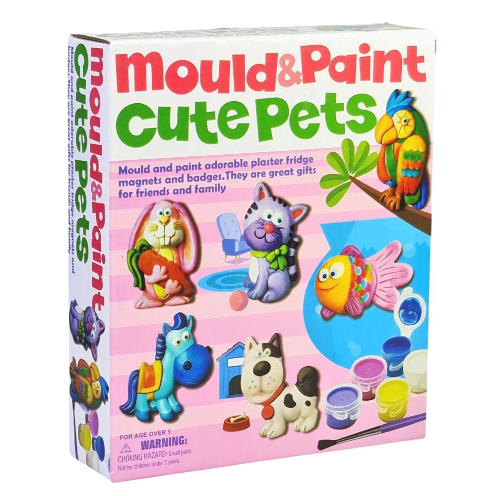 Mould and Paint Cute Pets - Fun Learning Store