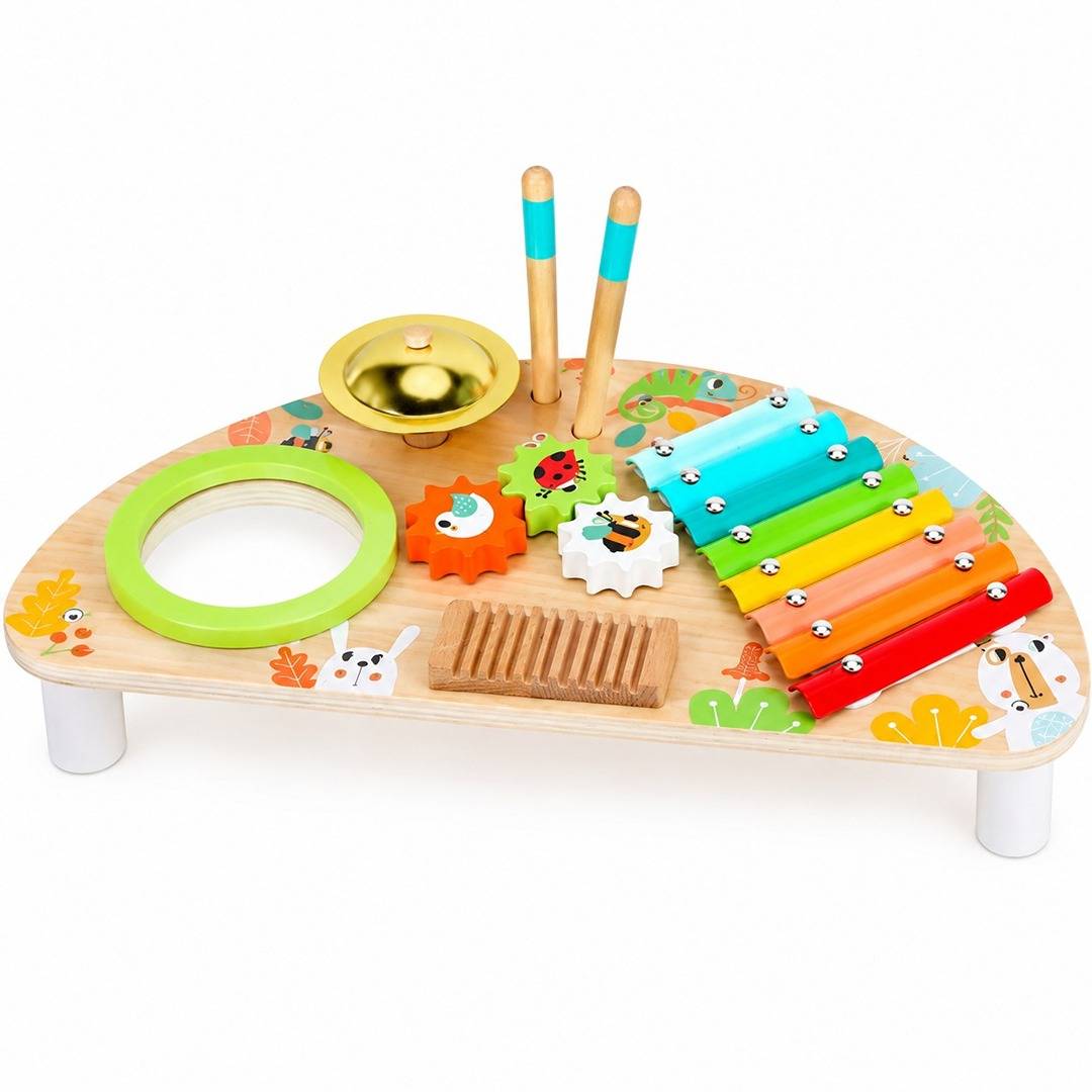 Multi-Function Wooden Music Centre – 24+ Months - Fun Learning Store