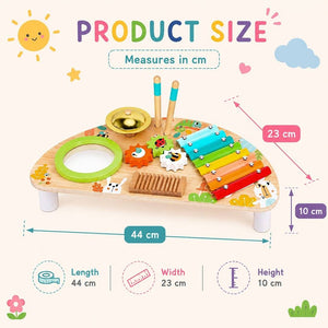 Multi-Function Wooden Music Centre – 24+ Months - Fun Learning Store