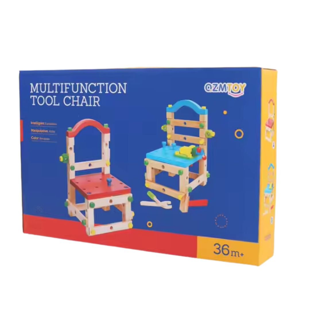 Multi - Functional Tool Chair - Inspire Creativity and Build Confidence - Fun Learning Store