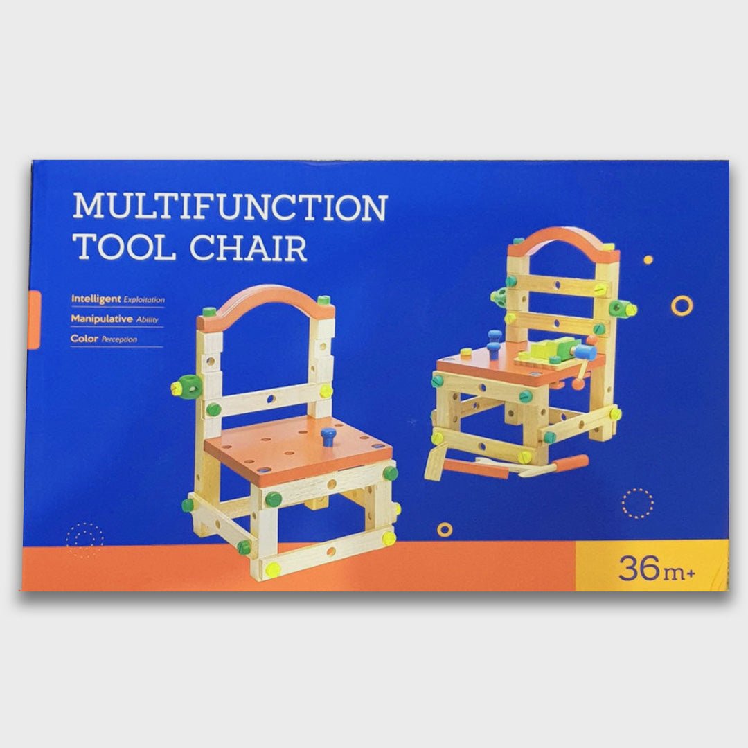 Multi - Functional Tool Chair - Inspire Creativity and Build Confidence - Fun Learning Store