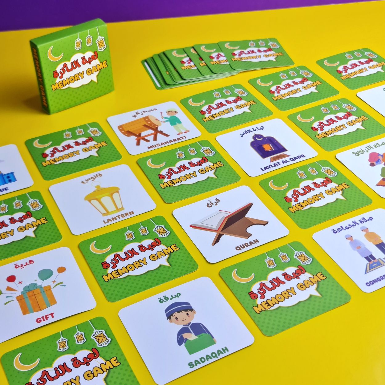 Muslim Kids Memory Game - Activity for Kids - Fun Learning Store