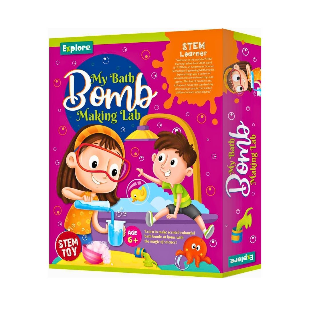 My Bath Bomb Making Lab! - Exciting Science Experiment Kit - Fun Learning Store