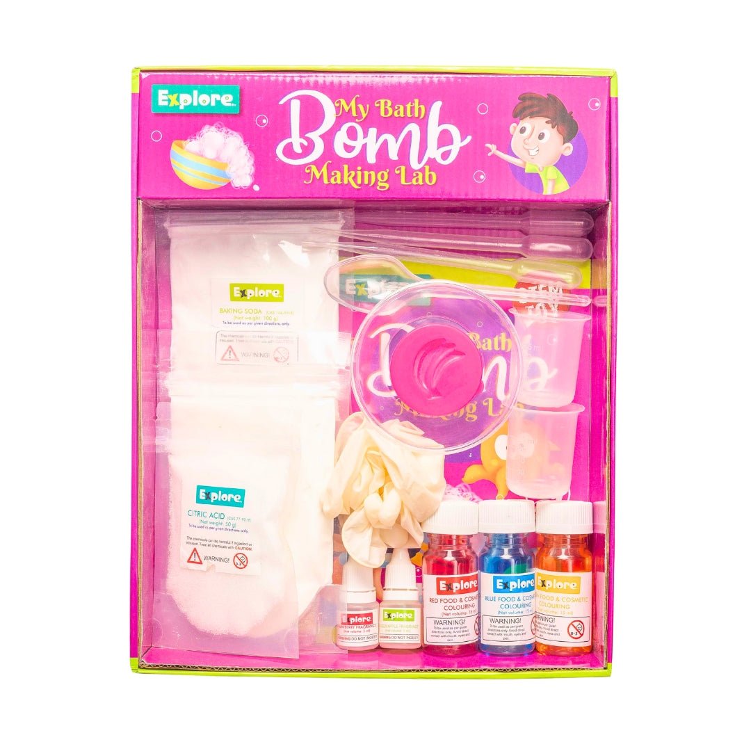 My Bath Bomb Making Lab! - Exciting Science Experiment Kit - Fun Learning Store