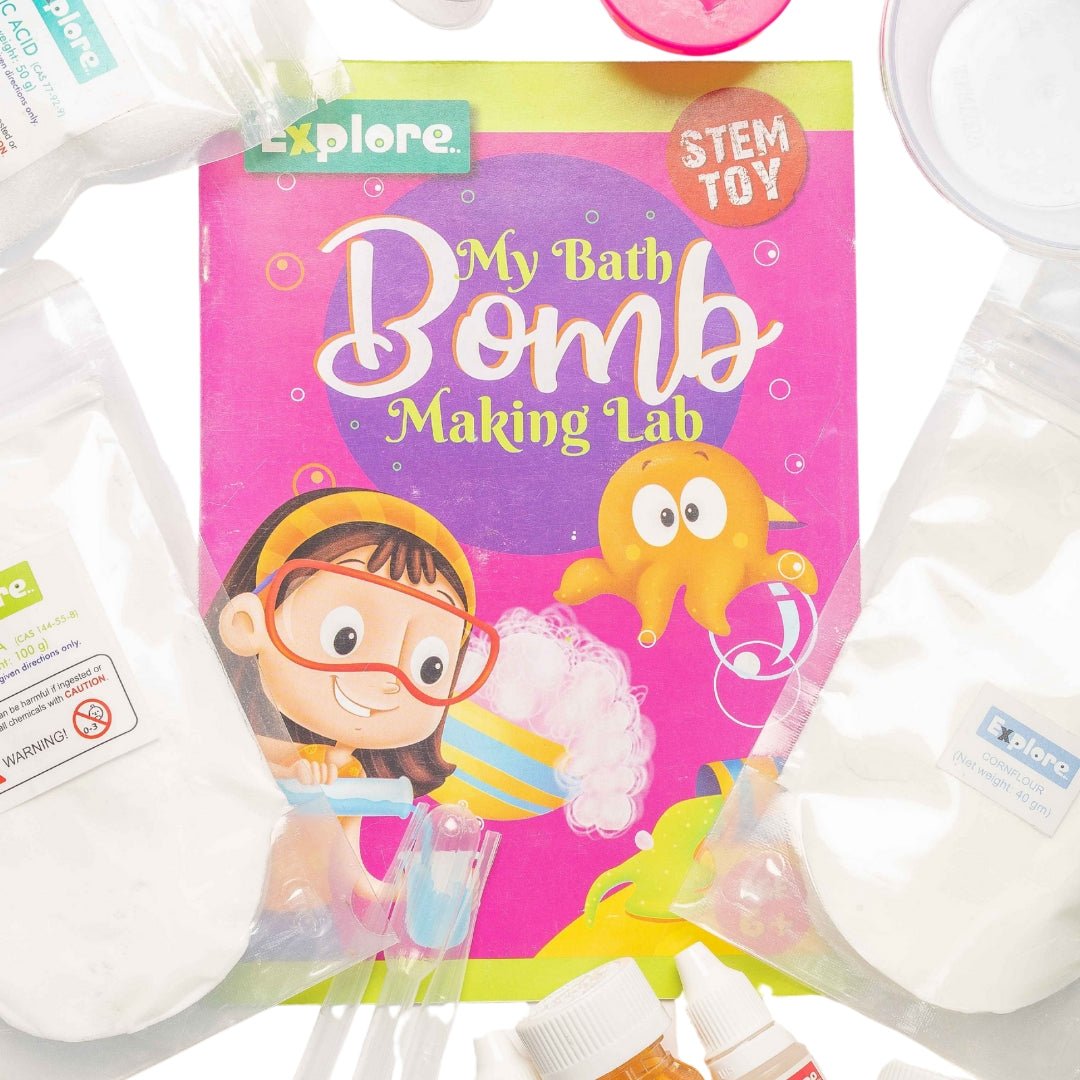 My Bath Bomb Making Lab! - Exciting Science Experiment Kit - Fun Learning Store