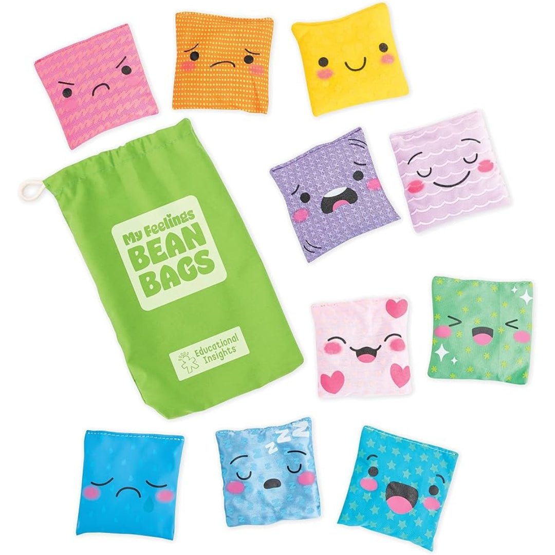 My Feelings Bean Bags: The Perfect Playtime Tool to Express, Connect, and Grow! - Fun Learning Store