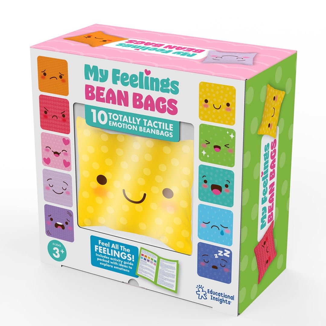 My Feelings Bean Bags: The Perfect Playtime Tool to Express, Connect, and Grow! - Fun Learning Store