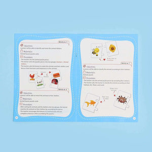 My First Montessori Educational Bag Animals and Plants - Fun Learning Store