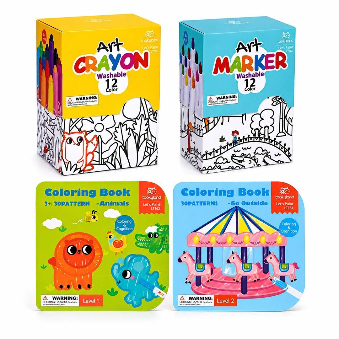 My First Painting Kit | Complete Creative Art Set for Kids 3+ - Fun Learning Store