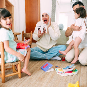 My First Words - The Child with Mirror Interactive Board Book - Fun Learning Store