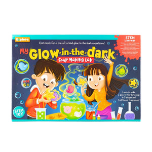 My Glow - in - the - Dark Soap Lab – Create Magical, Glowing Soaps at Home! - Fun Learning Store