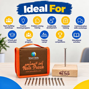 Nails Puzzle – Creative Thinking & Problem-Solving Challenge - Fun Learning Store
