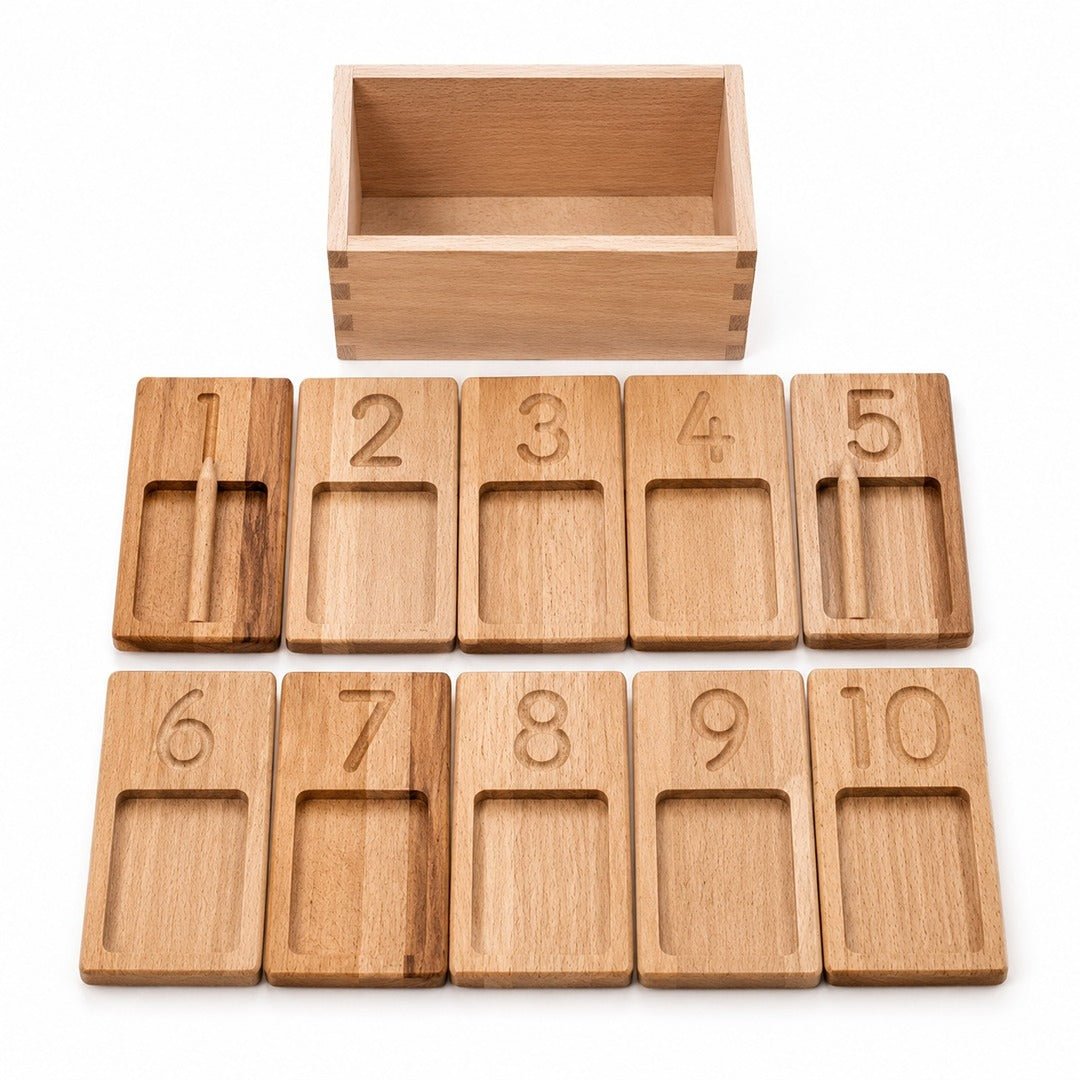 Natural English Counting Tray: A Multi - Sensory Path to Math Mastery! - Fun Learning Store