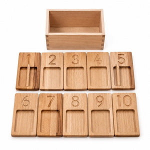 Natural English Counting Tray: A Multi - Sensory Path to Math Mastery! - Fun Learning Store