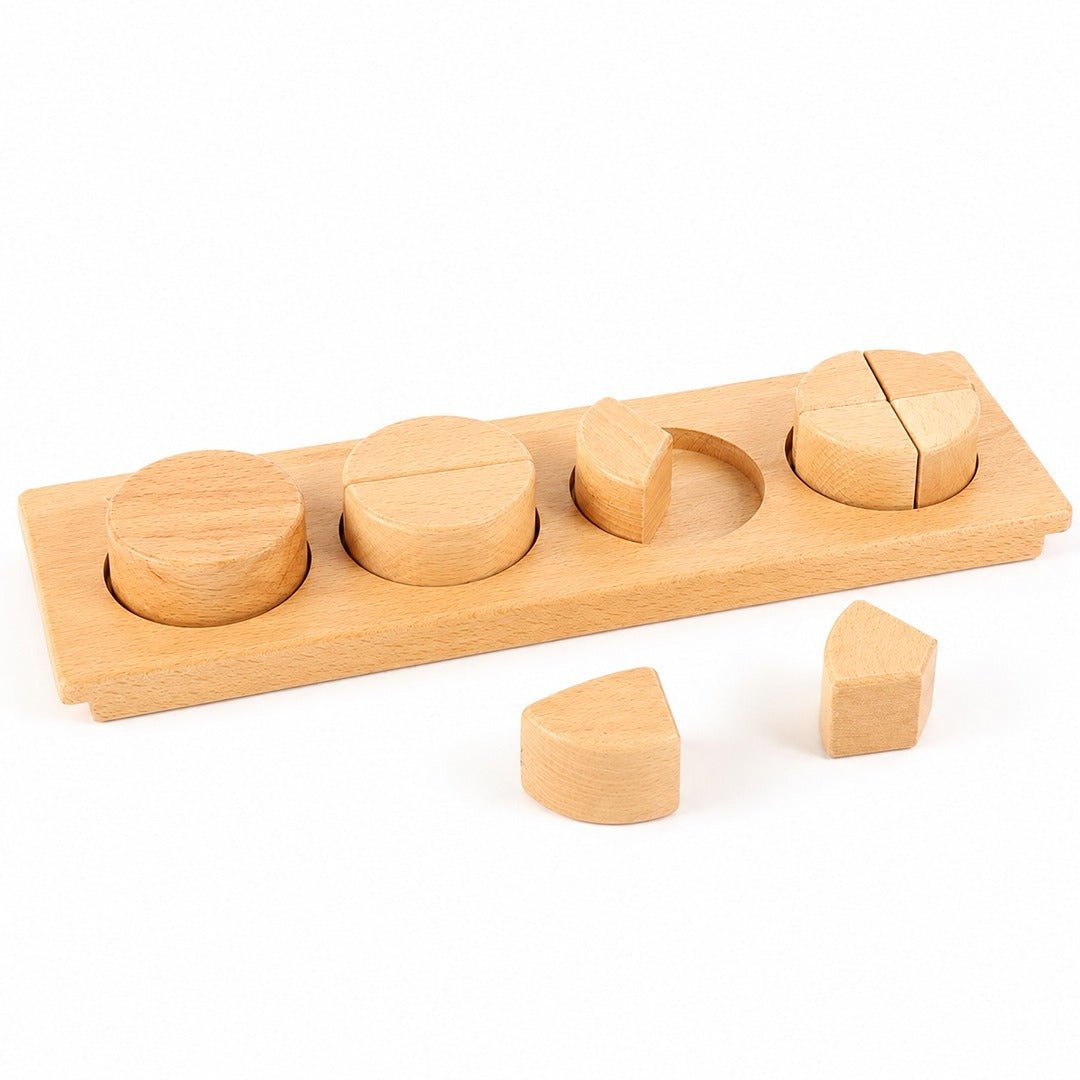 Natural Fraction Board Circle: Exploring the Logic of Parts and Wholes! - Fun Learning Store