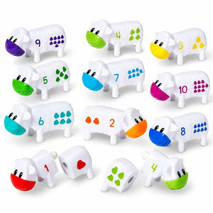 Number-Matching Farm Cows: Snap, Count, and Grow with Every Playful Moo! - Fun Learning Store