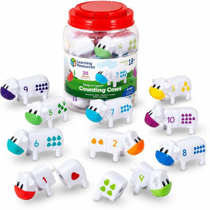 Number-Matching Farm Cows: Snap, Count, and Grow with Every Playful Moo! - Fun Learning Store