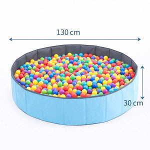 Ocean Ball Pit & Foldable Play Fence: Create a Sea of Joy in Your Living Room! - Fun Learning Store