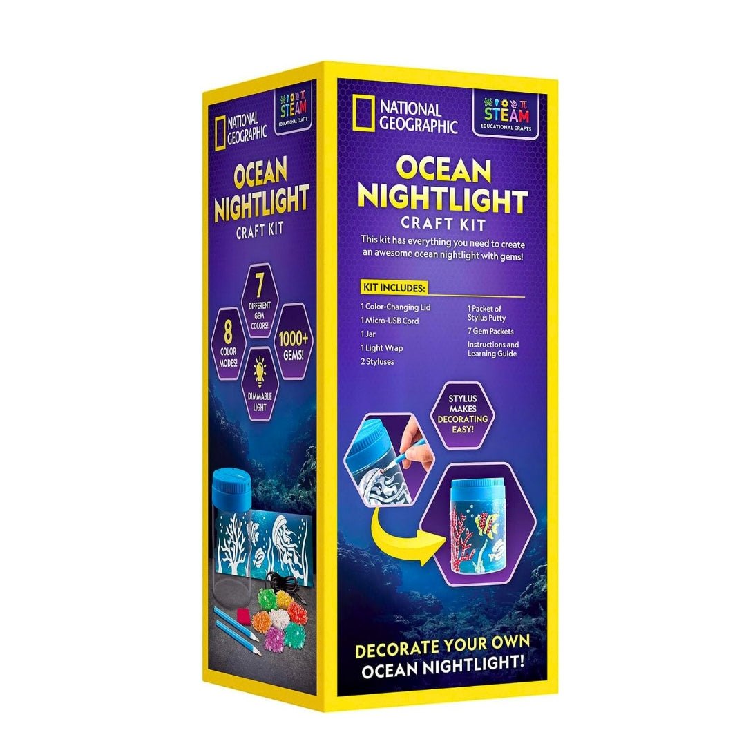 Ocean Nightlight Craft Kit – Sparkle, Create & Light Up the Sea! - Fun Learning Store