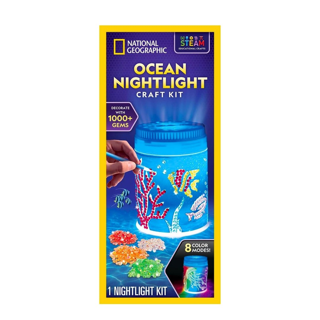 Ocean Nightlight Craft Kit – Sparkle, Create & Light Up the Sea! - Fun Learning Store