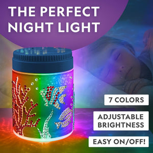 Ocean Nightlight Craft Kit – Sparkle, Create & Light Up the Sea! - Fun Learning Store