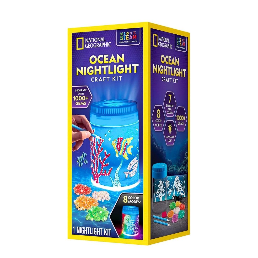 Ocean Nightlight Craft Kit – Sparkle, Create & Light Up the Sea! - Fun Learning Store