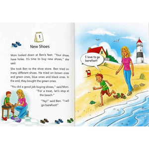One Story A Day for Beginner Readers – Book 10 for October | Age 4+ - Fun Learning Store