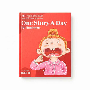 One Story A Day for Beginner Readers – Book 10 for October | Age 4+ - Fun Learning Store