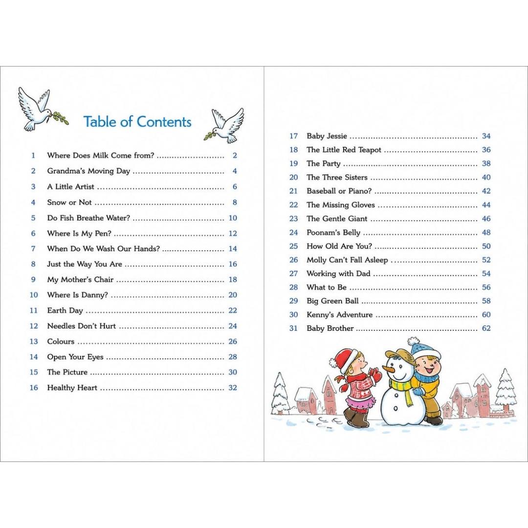 One Story A Day for Early Readers – Book 1 for January | Age 5+ - Fun Learning Store