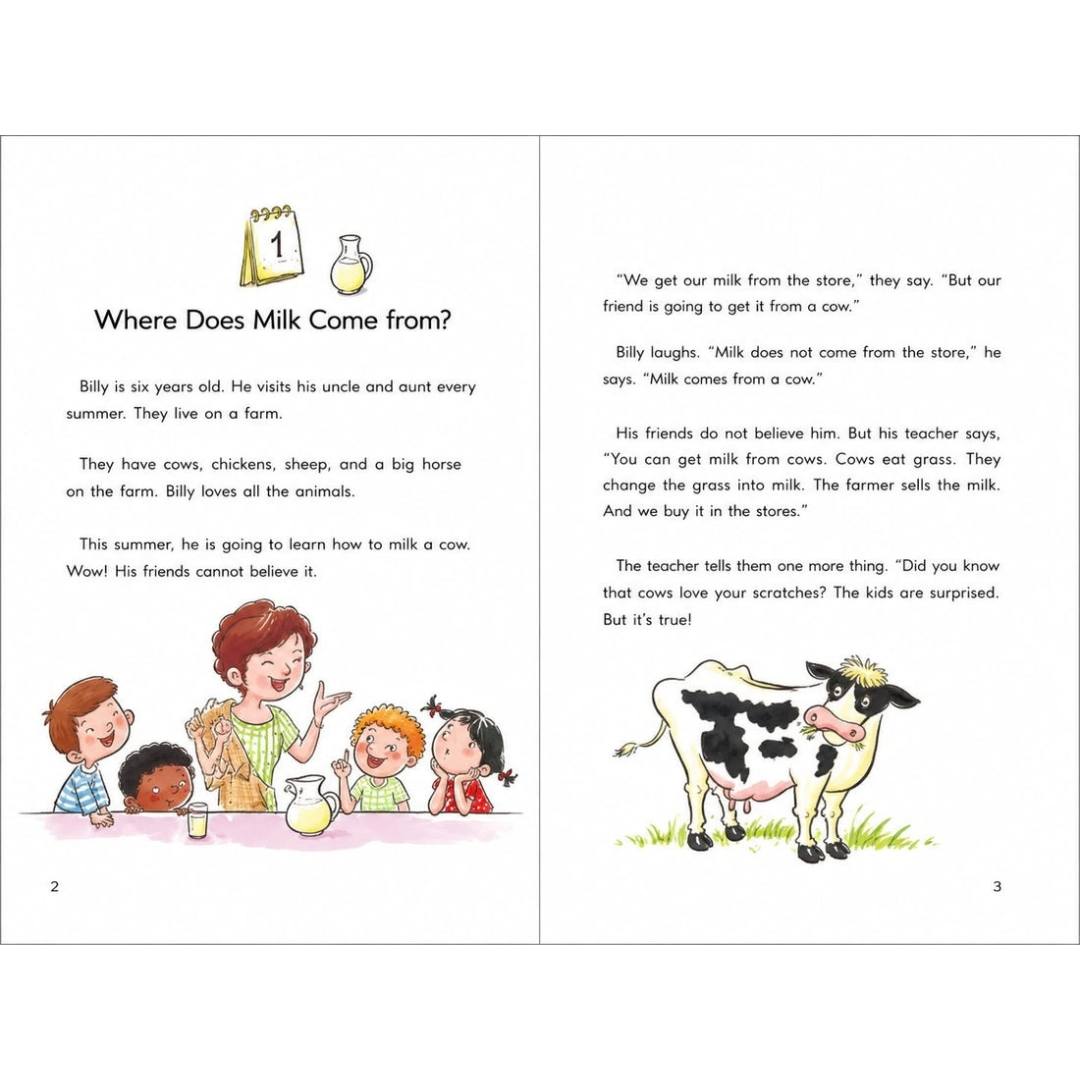 One Story A Day for Early Readers – Book 1 for January | Age 5+ - Fun Learning Store
