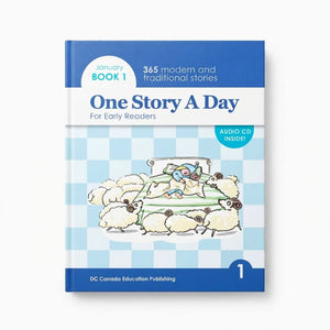 One Story A Day for Early Readers – Book 1 for January | Age 5+ - Fun Learning Store
