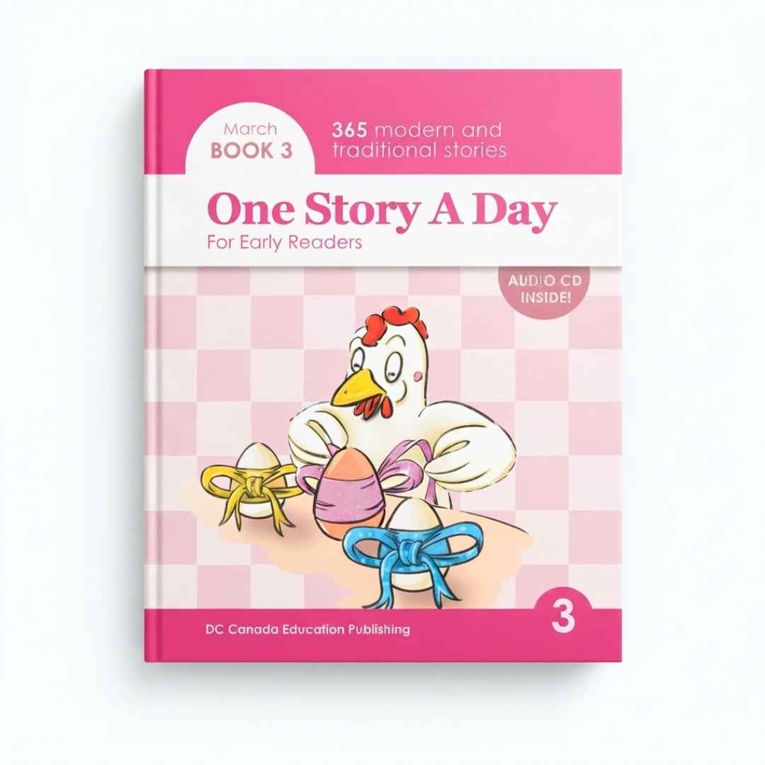 One Story A Day for Early Readers – Book 3 for March | Age 5+ - Fun Learning Store