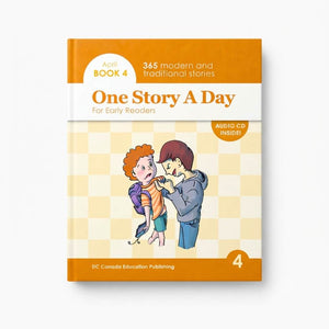 One Story A Day for Early Readers – Book 4 for April | Age 5+ - Fun Learning Store