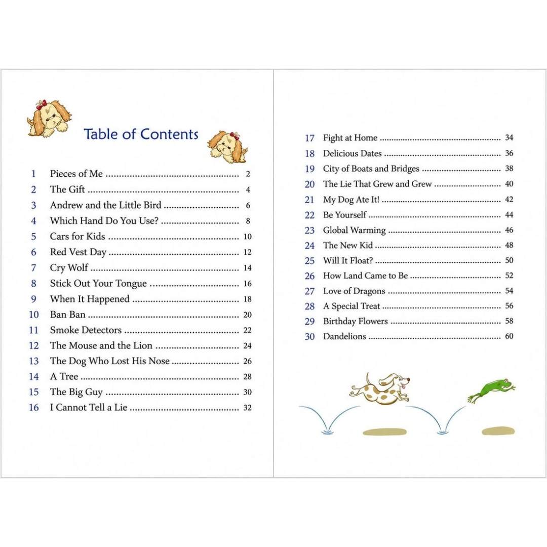 One Story A Day for Early Readers – Book 4 for April | Age 5+ - Fun Learning Store