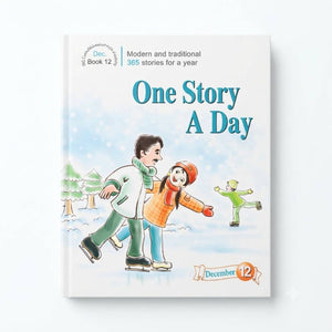 One Story A Day for Intermediate Readers – Book 12 for December | Age 8+ - Fun Learning Store