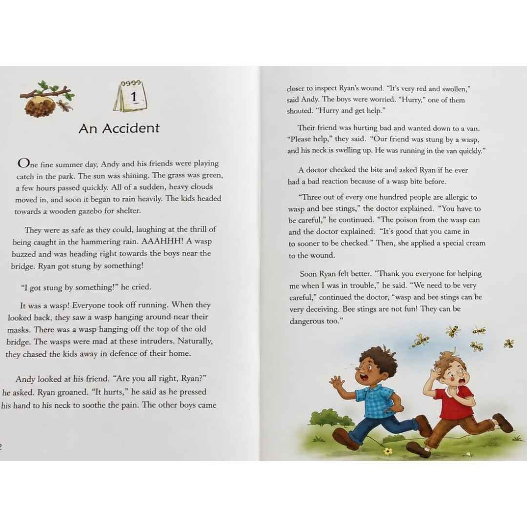 One Story A Day for Intermediate Readers – Book 9 for September | Age 8+ - Fun Learning Store
