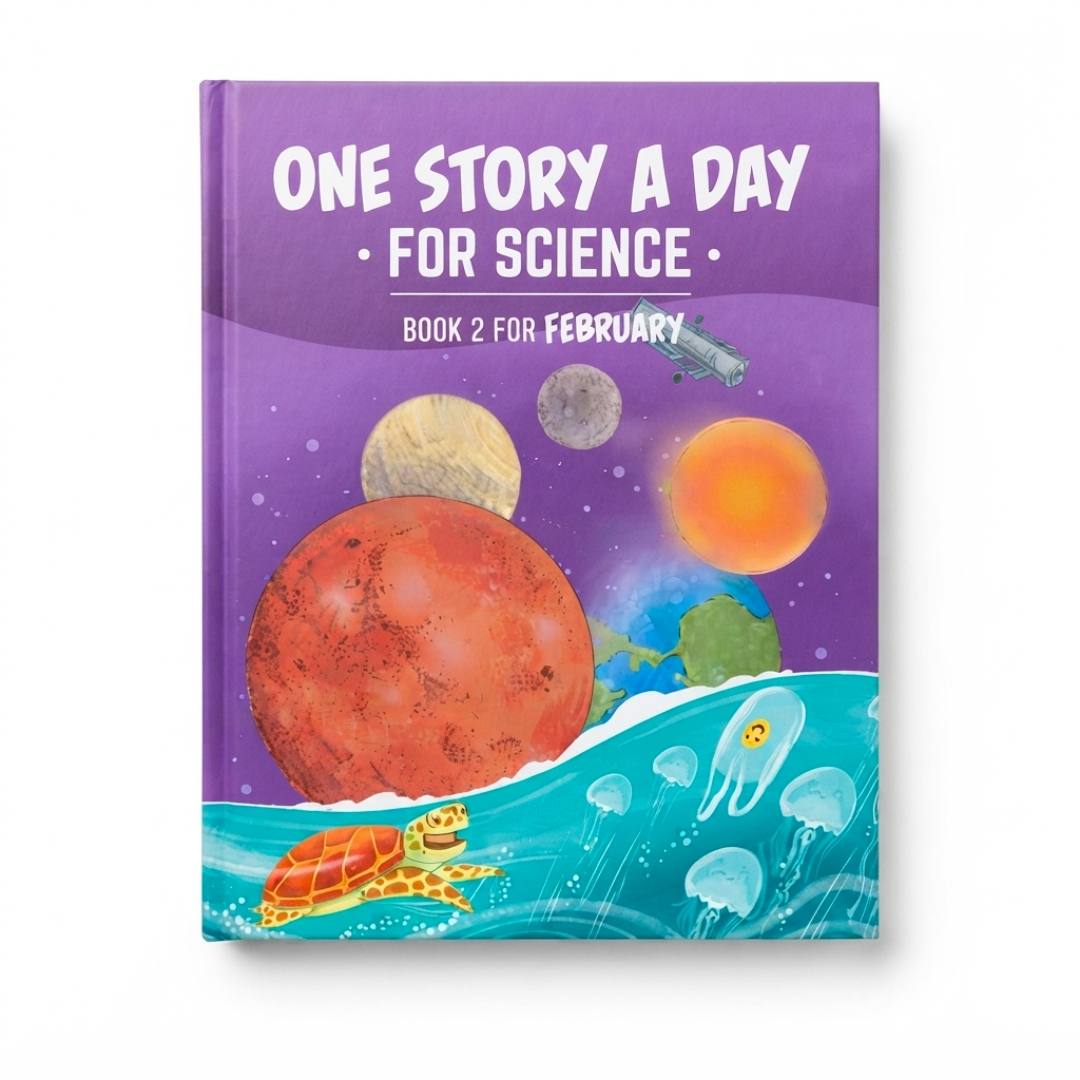 One Story A Day For Science – Book 2 for February | Age 9+ - Fun Learning Store