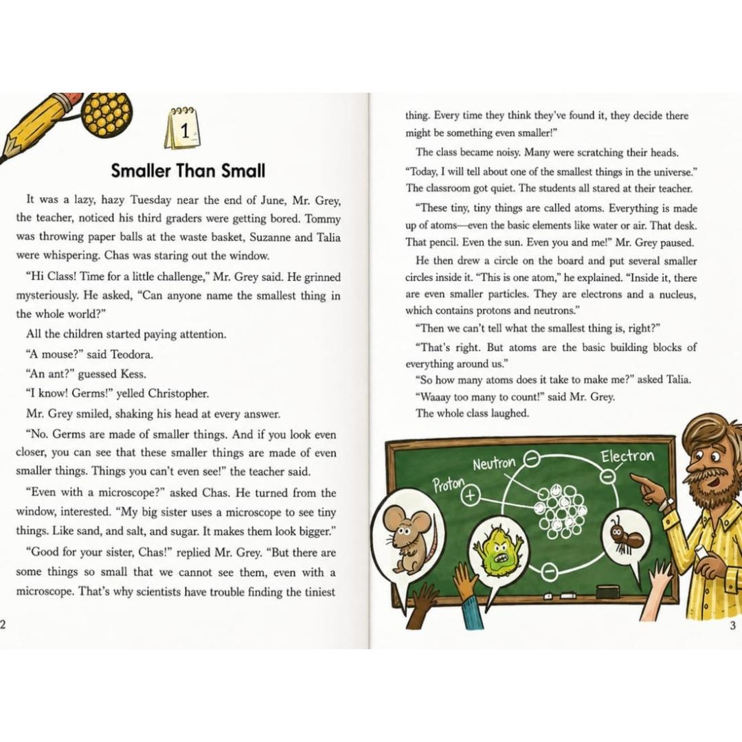 One Story A Day For Science – Book 4 for April | Age 9+ - Fun Learning Store