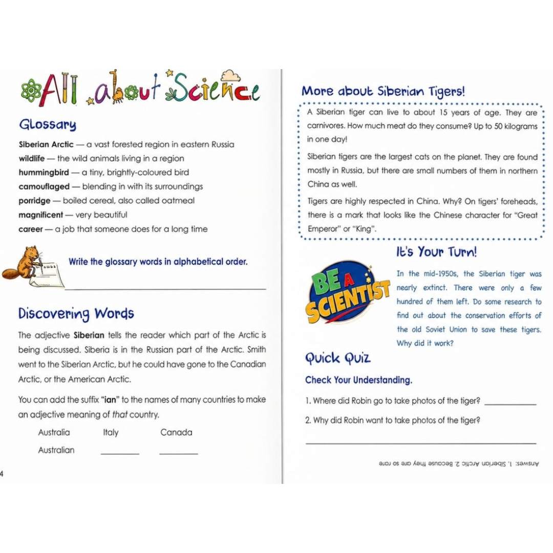 One Story A Day For Science (With Activities)– Book 7 for July | Age 9+ - Fun Learning Store