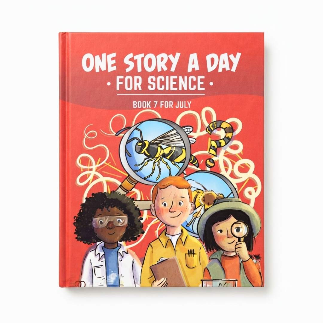 One Story A Day For Science (With Activities)– Book 7 for July | Age 9+ - Fun Learning Store