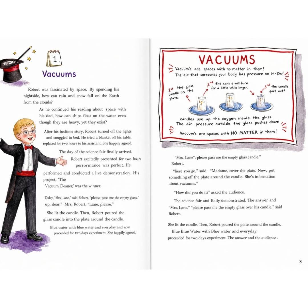 One Story A Day For Science (With Activities) – Book 8 for August | Age 9+ - Fun Learning Store