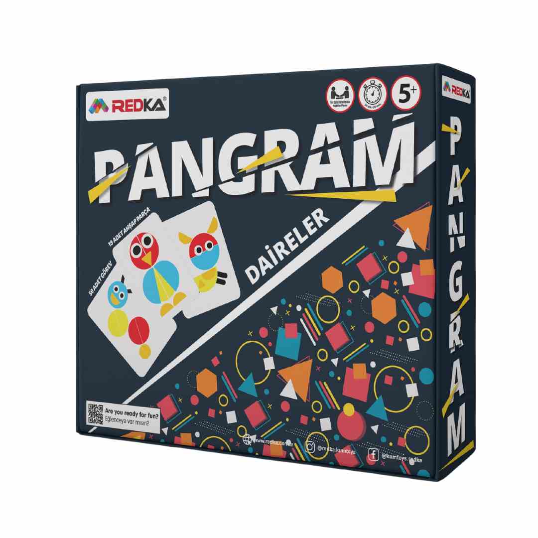 Pangram Circles | Wooden Puzzle Game Set - Unlock Creativity and Learning Fun! - Fun Learning Store