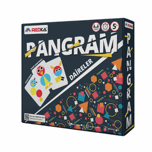 Pangram Circles | Wooden Puzzle Game Set - Unlock Creativity and Learning Fun! - Fun Learning Store
