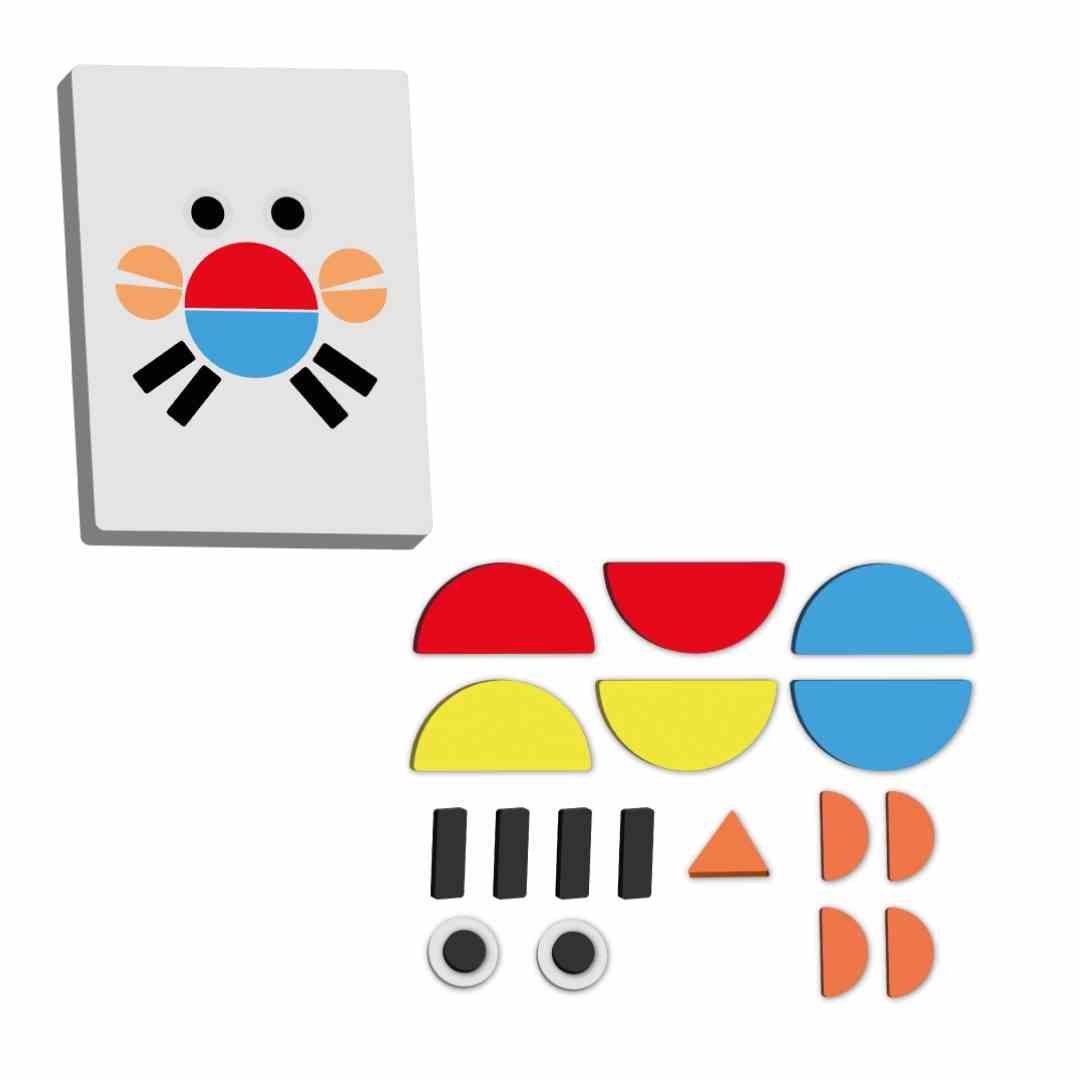 Pangram Circles | Wooden Puzzle Game Set - Unlock Creativity and Learning Fun! - Fun Learning Store